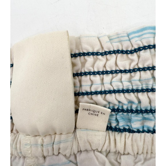 By Eloise Pants Womens Medium Ivory Woodland Animal Print Elastic Anthropologie - Picture 13 of 14